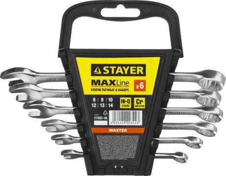 Набор ключей комбинированных STAYER MASTER 27085-H6