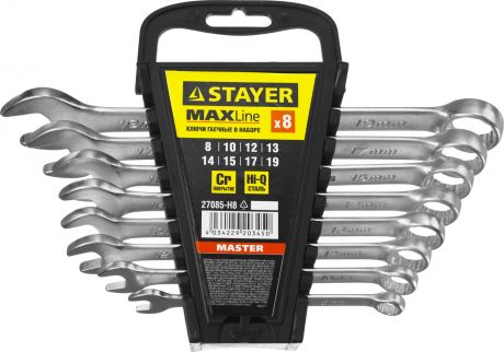 Набор ключей комбинированных STAYER MASTER 27085-H8
