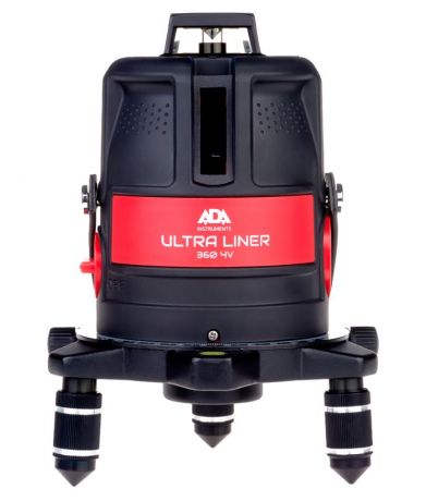 Уровень лазерный ADA ULTRALINER 360 4V Set А00477, штатив ELEVATION 16A, аккумулятор Li-ion, кейс