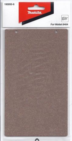 Шлифовальная пластина MAKITA 193202-6 для 9404