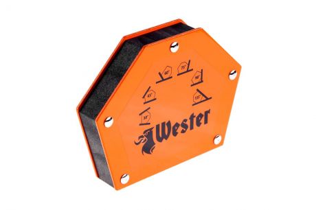 Уголок магнитный для сварки WESTER WMCT75 829-007 углы 30°, 45°, 60°, 75°, 90°, 135°, 35 кг