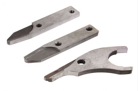 Пластины режущие WESTER 826-012 для пневматических ножниц по металлу WESTER KS-10, 3 шт.