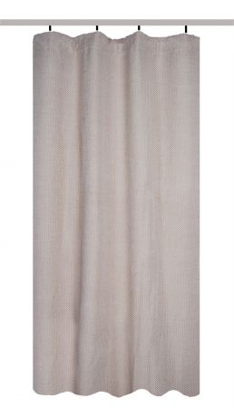 Штора на ленте «Blesle», 140х260 см, цвет экрю/бежевый