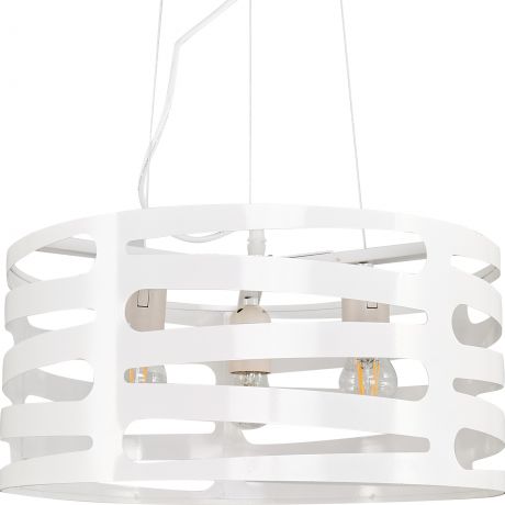 Светильник подвесной Laurel, 3 лампы, 12 м² цвет белый
