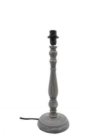 Основание для лампы Claire 1 лампа E14, 36 см, цвет серый