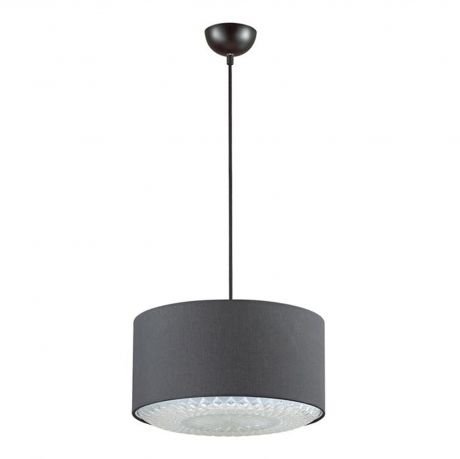Светильник подвесной Dora 3736/1, 1 лампа, 4 м², цвет чёрный