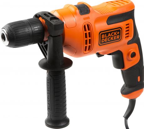 Ударная дрель Black&Decker BEH200-QS, 500Вт