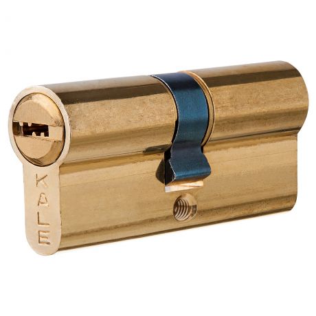 Цилиндр Kale 164BN-70-BP, ключ/ключ, цвет золото