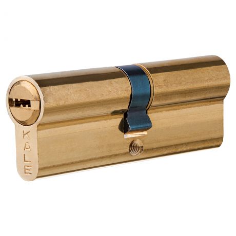 Цилиндр Kale 164BN-90-BP, ключ/ключ, цвет золото