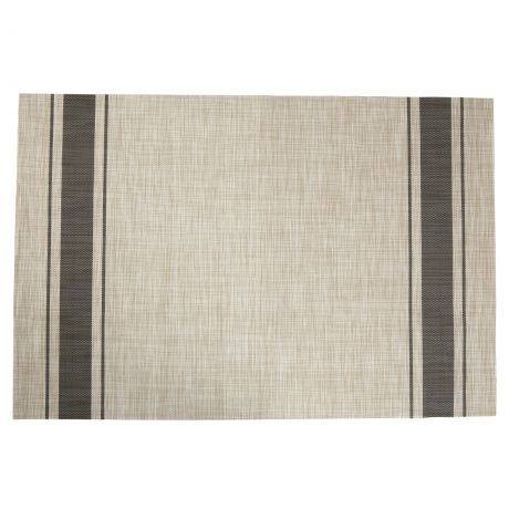 Скатерть-салфетка «Плетёная», прямоугольная, 60x90 см, цвет серый