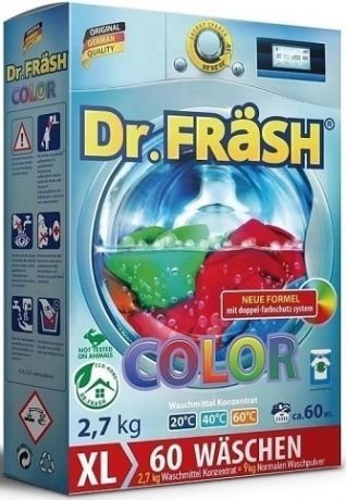 Концентрированный стиральный порошок Dr.Fräsh Color 2.7 кг
