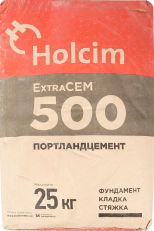 Портландцемент Holcim М500 ЦЕМ II/А-И 42.5 25 кг
