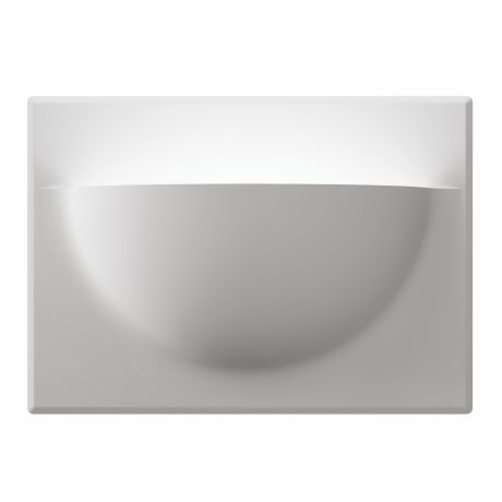 Светильник точечный встраиваемый Interno 14102 под отверстие 210x290 мм, 2 м², цвет белый