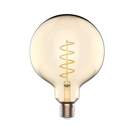 Лампа светодиодная Gauss E27 220 В 5.5 Вт шар янтарный 300 лм желтый свет