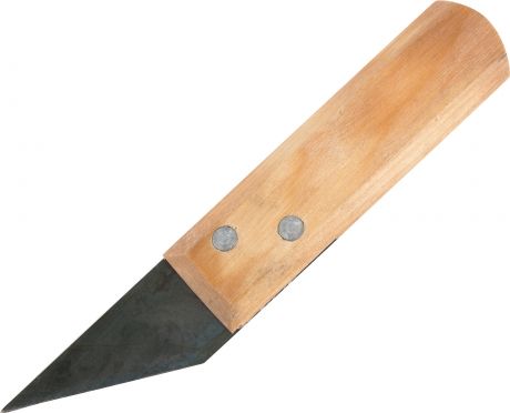 Нож сапожный Fit, деревянная ручка 180 мм