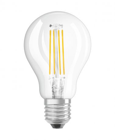 Лампа светодиодная Osram E27 220 В 6 Вт шар прозрачная 800 лм белый свет