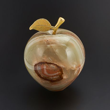 Яблоко оникс мраморный 10х13 см