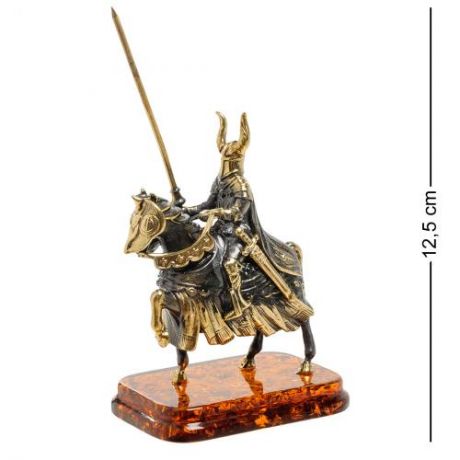 Фигурка Art East, Рыцарь на коне с копьем, 12,5 см