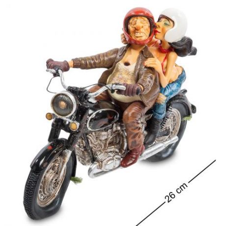 Статуэтка THE COMIC ART OF Guillermo Forchino, Мотоцикл Exciting Motor Ride. Forchino, 26*11*19 см