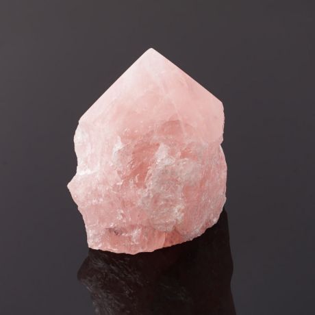 Кристалл розовый кварц M