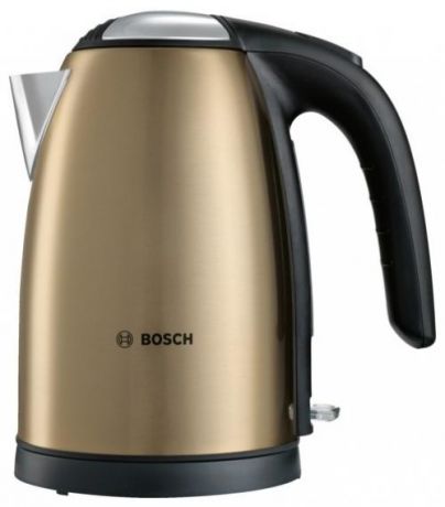 Чайник электрический BOSCH, TWK 7808, 2200W, 1,7 л, золотой