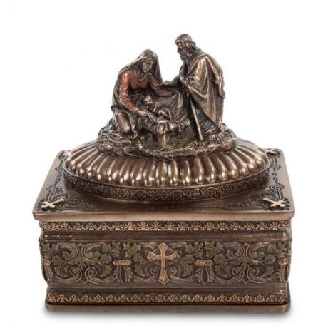 Шкатулка Veronese, Рождение Христа, 8*11,5*13 см