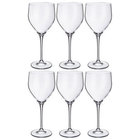 Набор бокалов для вина CRYSTALITE BOHEMIA, SITTA, 490 мл, 6 предметов