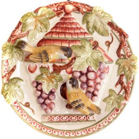 Тарелка декоративная Lefard, 20 см, птицы