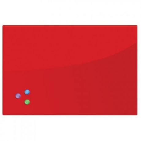 Доска магнитно-маркерная BRAUBERG, 40*60 см, красный