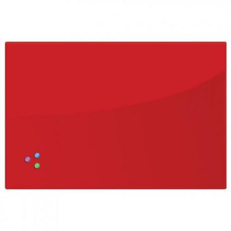 Доска магнитно-маркерная BRAUBERG, 60*90 см, красный