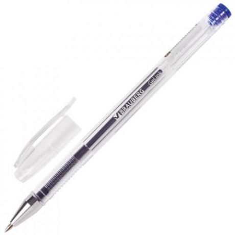Ручка гелевая BRAUBERG, Jet, синий
