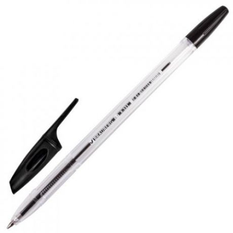 Шариковая ручка BRAUBERG, X-333, черный