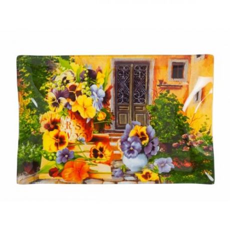 Блюдо сервировочное SIJ, Giardino, 30*20 см