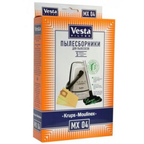 Комплект пылесборников Vesta FILTER, MX 04, 5 шт