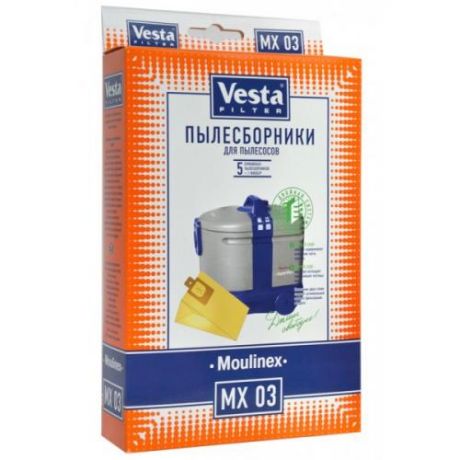 Комплект пылесборников Vesta FILTER, MX 03, 5 шт