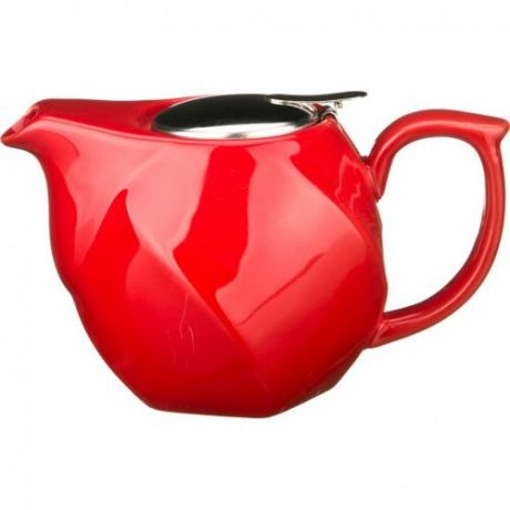 Чайник заварочный AGNESS, 750 мл, красный