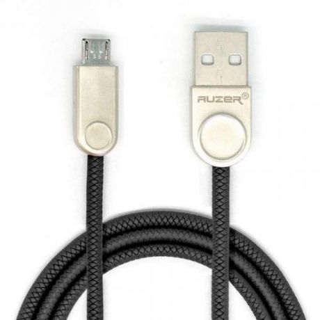 Кабель синхронизации AUZER, Micro USB, 2,4 А, черный