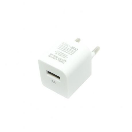 Сетевое зарядное устройство AUZER, USB, 1А, белый