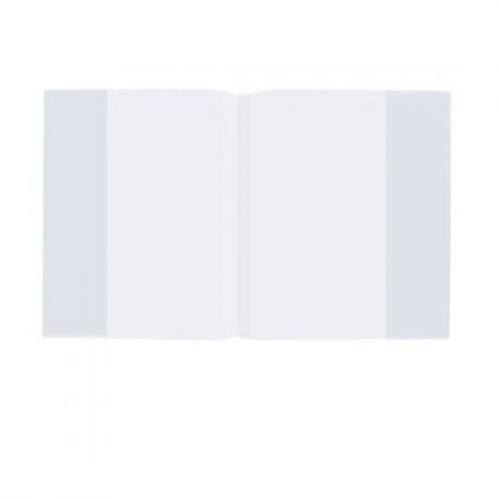 Обложка для тетради и дневника ПИФАГОР, 60 мкм, 21*35 см, прозрачный