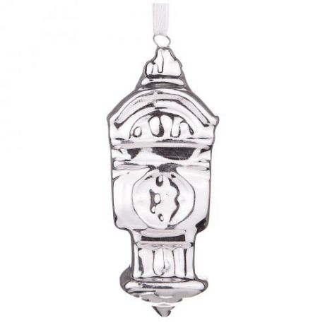 Декоративное украшение Lefard, Часы, 3*2*7,8 см, серебро