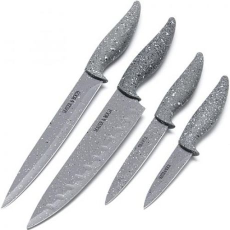 Набор ножей MAYER & BOCH, 4 предмета, мрамор