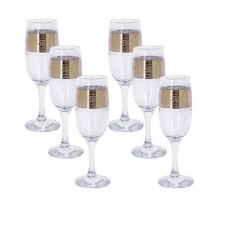 Набор бокалов для шампанского МУСАТОВ, 190 мл, 6 предметов