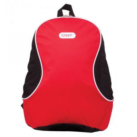 Рюкзак STAFF, Флэш, 40*30*16 см, красный