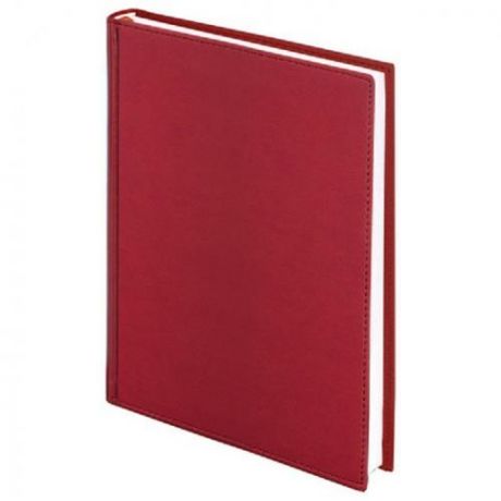 Ежедневник BRAUBERG, London, А5, 160 листов, недатированный, бордовый