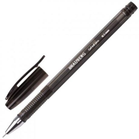 Ручка гелевая BRAUBERG, Income, черный