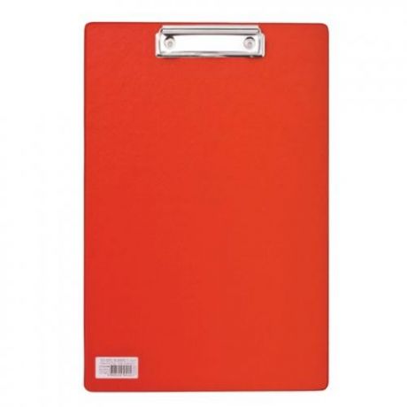 Доска-планшет BRAUBERG, Comfort, А4, красный