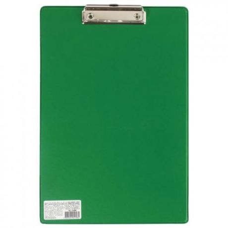 Доска-планшет BRAUBERG, Comfort, А4, зеленый
