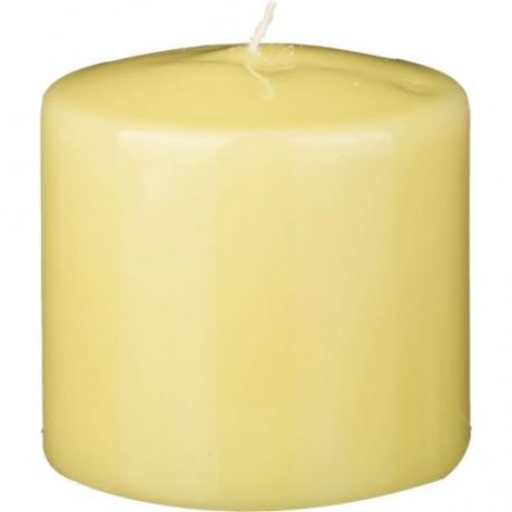 Свеча Adpal, 10*10 см, лимонный