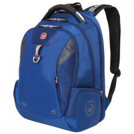 Рюкзак WENGER, 47*34*20 см, синий, функция ScanSmart