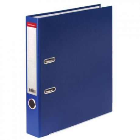 Папка-регистратор ErichKrause, Бизнес, А4, 50 мм, 350 листов, синий